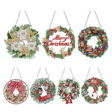 Load image into Gallery viewer, Christmas-Single Side Drill-Diamond Wreath