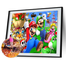Load image into Gallery viewer, Super Mario - Vollrunde Diamantmalerei