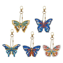 Load image into Gallery viewer, Christmas-Full Special Shaped Diamond Keychain