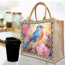 Load image into Gallery viewer, Linen Diamond Painting Tote Bag Replaceable Canvas
