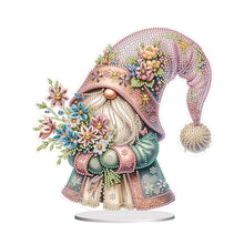 Load image into Gallery viewer, Gnome-Single Side Drill-Acrylic Diamond Desktop Ornament
