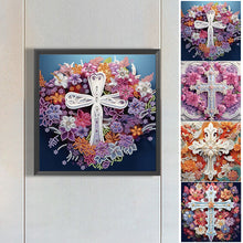 Load image into Gallery viewer, Cross-Partial Special Diamond Painting-30x30cm
