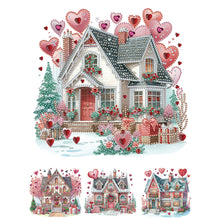 Load image into Gallery viewer, Love House-Partial Special Diamond Painting-30x30cm
