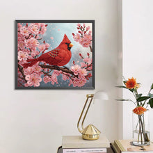 Load image into Gallery viewer, Cardinal-Partial Special Diamond Painting-35x30cm
