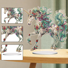 Load image into Gallery viewer, Unicorn-Single Side Drill-Acrylic Diamond Desktop Ornament
