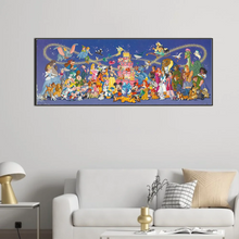 Load image into Gallery viewer, (Big Size)Disney Characters-Full Round Diamond Painting 80*30
