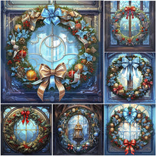 Load image into Gallery viewer, Christmas-Full Round Diamond Painting-30x30cm
