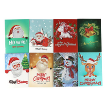 Load image into Gallery viewer, 8pcs/set Christmas Greeting Cards Diamond Painting
