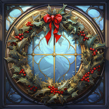 Load image into Gallery viewer, Christmas-Full Round Diamond Painting-30x30cm
