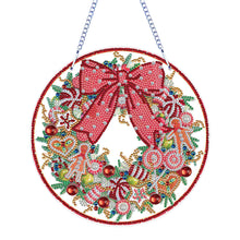 Load image into Gallery viewer, Christmas-Single Side Drill-Diamond Wreath
