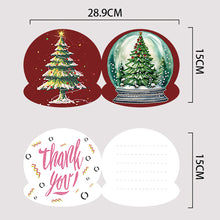 Load image into Gallery viewer, 8Pcs/Set Christmas Tree-Diamond Greeting Cards
