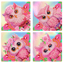 Load image into Gallery viewer, 4Pcs/Set-Animal-Diamond Corner Cover Bookmark
