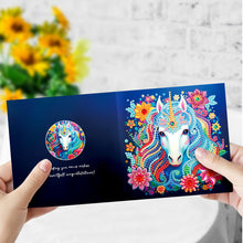 Load image into Gallery viewer, 8Pcs/Set Unicorn-Diamond Greeting Cards
