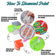 Load image into Gallery viewer, 6Pcs/Set Mandala-Acrylic Waterproof Diamond Coaster
