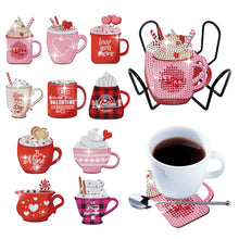 Load image into Gallery viewer, 10Pcs/Set Ice Cream-Wooden Diamond Painting Coaster

