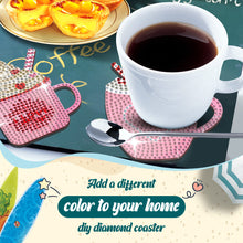 Load image into Gallery viewer, 10Pcs/Set Ice Cream-Wooden Diamond Painting Coaster
