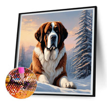 Load image into Gallery viewer, Dog-Full Round Diamond Painting-30x30cm
