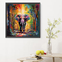 Load image into Gallery viewer, Elephant-Full Round Diamond Painting-30x30cm
