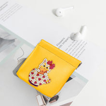 Load image into Gallery viewer, DIY Diamond painting-lipstick bag airpods protective case cosmetic bag
