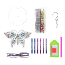 Load image into Gallery viewer, Acrylic Wind Chime Bell Pendant DIY Diamond Painting Mosaic Kit
