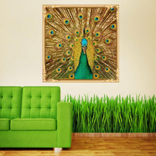 Load image into Gallery viewer, Peacock Bedroom - Full Drill Round Drill - 30x30cm
