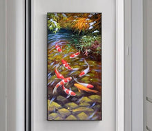 Load image into Gallery viewer, Lucky Fish Picture - Full Drill Round Drill - 45x85cm
