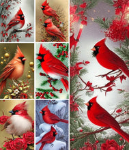 Load image into Gallery viewer, North American Cardinal - Full Drill Diamond Painting
