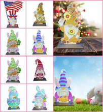 Load image into Gallery viewer, Gnome Single Sided Wooden Desktop Ornaments
