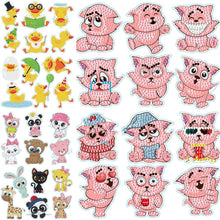 Load image into Gallery viewer, 2pcs/set-Animal-Diamond Sticker
