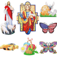 Load image into Gallery viewer, Animal-Single Side Drill-Diamond Wreath
