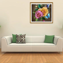 Load image into Gallery viewer, Charming Flowers  - Full Diamond Painting - 30x30cm
