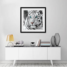 Load image into Gallery viewer, Tiger Head - Full Drill Round Drill - 30x30cm
