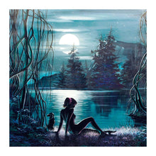 Load image into Gallery viewer, Moon Beauty  - Full Diamond Painting - 30x30cm
