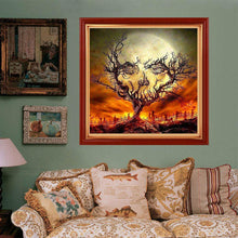 Load image into Gallery viewer, Halloween Tree - Full Drill Round Drill - 30x30cm
