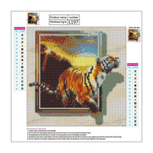 Load image into Gallery viewer, Running Tiger - Full Drill Round Drill - 30x30cm
