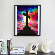 Load image into Gallery viewer, Cross - Full Drill Round Drill - 30x40cm
