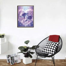 Load image into Gallery viewer, Dolphin Lovers - Full Diamond Painting - 30x40cm
