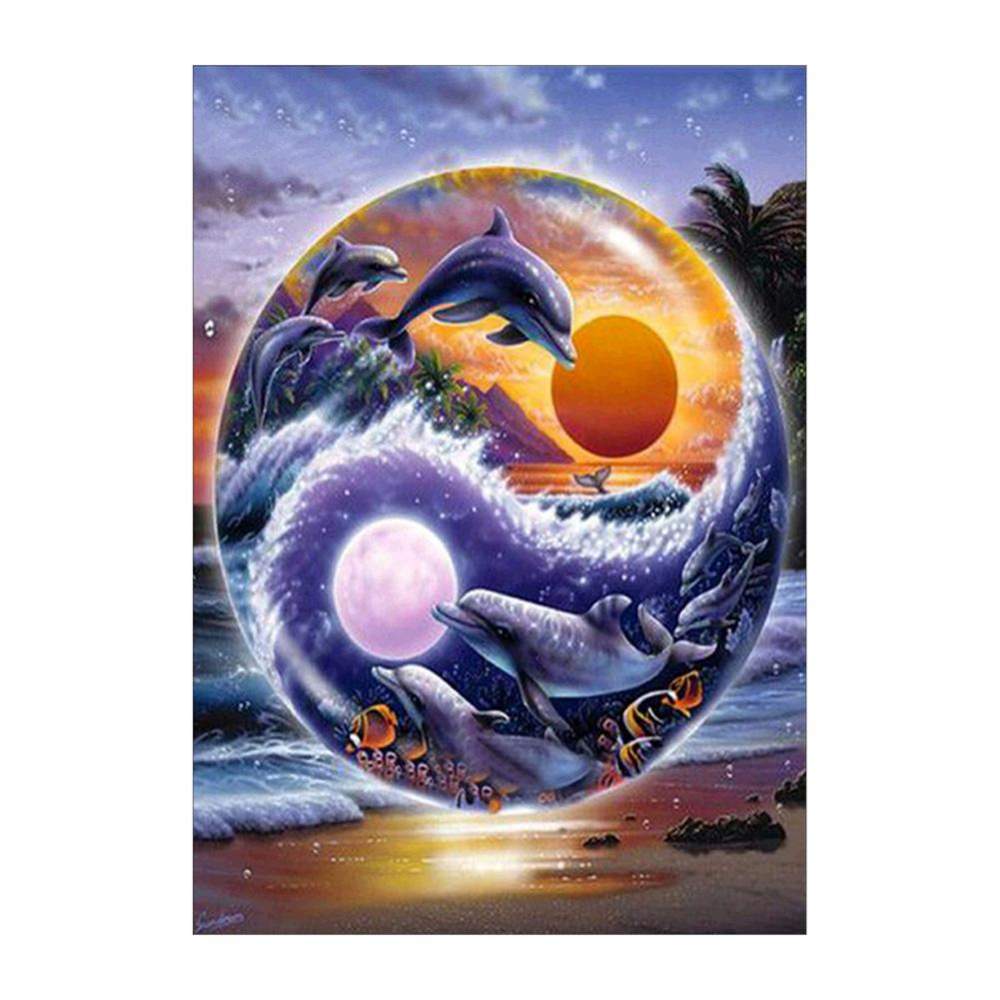 Night View - Full Drill Round Drill - 30x40cm