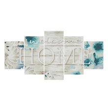 Load image into Gallery viewer, 5pcs/set Home - Full Drill Round Drill Painting - 95x45cm
