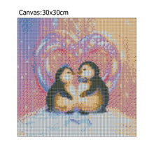 Load image into Gallery viewer, 2 Penguins  - Full Diamond Painting - 30x30cm
