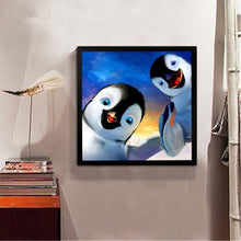 Load image into Gallery viewer, Penguin  - Full Diamond Painting - 30x30cm
