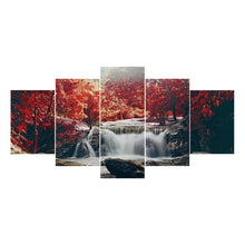 Load image into Gallery viewer, 5pcs/set Landscape - Full Drill Round Drill Painting - 95x45cm
