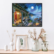 Load image into Gallery viewer, Lake Night Mosai - Full Diamond Painting - 30x25cm
