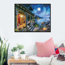Load image into Gallery viewer, Lake Night Mosai - Full Diamond Painting - 30x25cm
