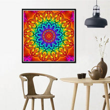 Load image into Gallery viewer, Retro Flower  - Full Diamond Painting - 30x30cm
