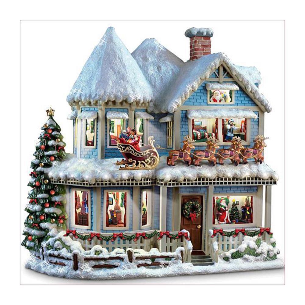 Christmas House  - Full Diamond Painting - 30x30cm