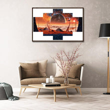 Load image into Gallery viewer, 5pcs/set Novelty - Full Drill Round Drill Painting - 95x45cm
