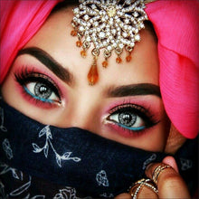 Load image into Gallery viewer, Masked Beauty  - Full Diamond Painting - 30x30cm
