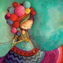 Load image into Gallery viewer, Girl  - Full Diamond Painting - 30x30cm
