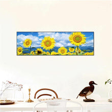 Load image into Gallery viewer, Novelty Flower - Full Drill Round Drill Painting - 80x30cm
